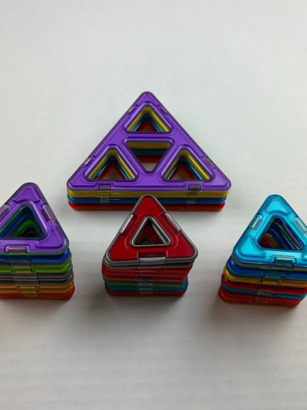 Magforms Magnetic Building Tiles 90 Various Shapes & Sizes STEM Learning